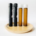 Black Glass Pre Tubes Manufacturer - 120mm Childproof Rolled with Screw Caps