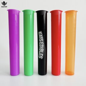 Black Pop Top Tube Supplier - Cigar Smoking Flower Packaging 109mm-120mm