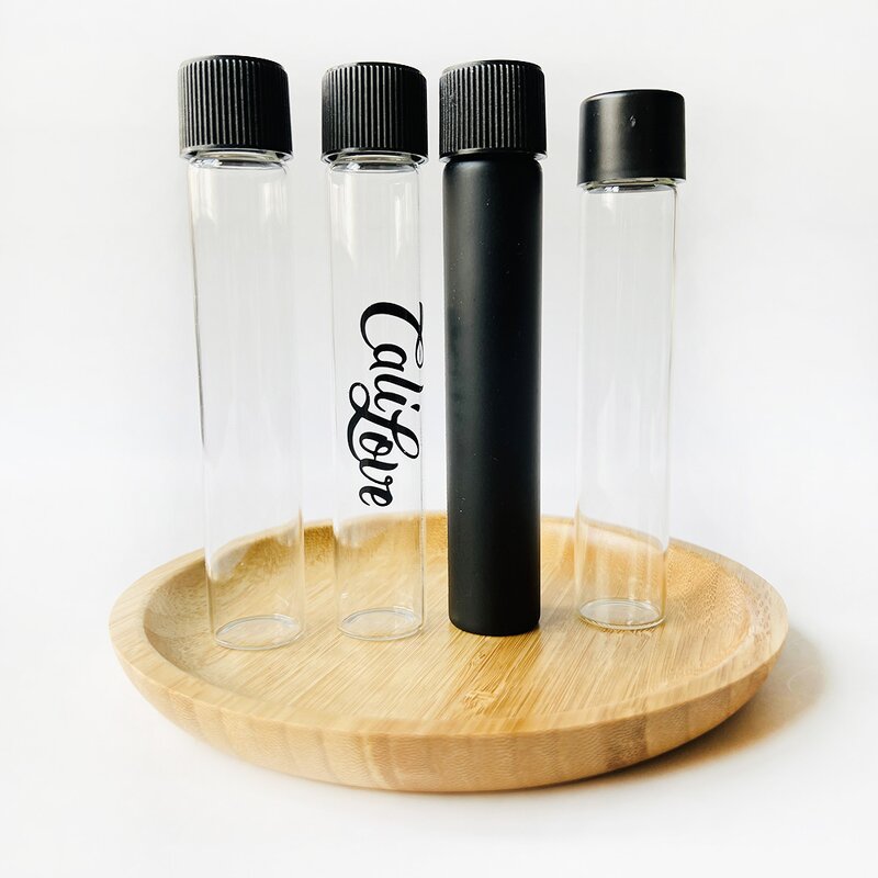 Childproof Pre Plastic Tube Factory - Custom Logo Printing King Size Clear