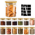 Spice Glass Jars Supplier - Wholesale Custom Printed Borosilicate Bamboo