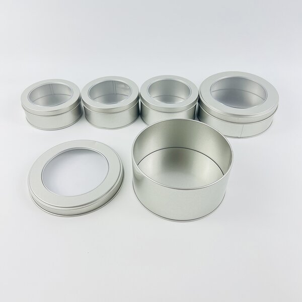 Food Grade Metal Box Manufacturer - Custom Round Pastries Baklava Tinplate