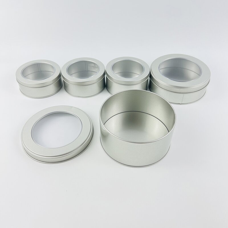 Food Grade Metal Box Manufacturer - Custom Round Pastries Baklava Tinplate