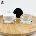 Hot Stamping Concentrate Jar Factory - 5ml-9ml Black Child Resistant Glass