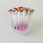 Eyelash Mascara Wand Supplier - Tube Spoolie Nylon False Lash Tool Set