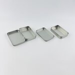 Storage Tinplate Box Manufacturer - Food Grade Rectangle Portable Mini