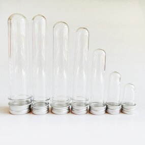 Clear PET Tube Factory - 30ml-80ml Packaging Clear Plastic test Tube