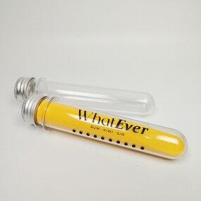 Plastic Test Tube Manufacturer - 40ml with Screw Cap Metal Lids Candy