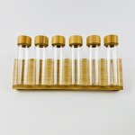 Glass Bottle with Screw Caps Supplier - Wholesale Flat Bottom Match Wooden