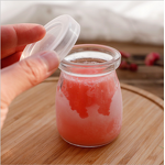 Small Pudding Glass Jar Supplier - Food Grade Round 50ml-200ml