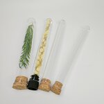 Plastic Test Tubes Factory - Manufacturers Wholesalers 125mm with Cork