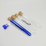 Plastic Test Tubes Manufacturer - Eco-friendly 75mm with Cork Lid
