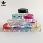 Mini Plastic Clear Jar Factory - Wholesale in stock 3g-10g for Face Cream