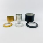 Food Grade Metal Box Manufacturer - Custom Round Pastries Baklava Tinplate