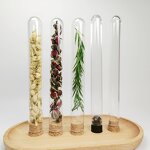 Plastic Test Tubes Manufacturer - Wholesalers Stock 150mm with Lid