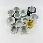 Christmas Cake Tin Factory - Wholesale Custom Logo Round Gold Tin with Window