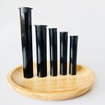 Black Pop Top Tube Supplier - Cigar Smoking Flower Packaging 109mm-120mm