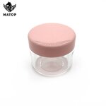 Frosted Cosmetic Jars Manufacturer - Empty 3g-20g Cream Plastic Jar Bulk