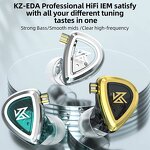 In Ear Monitor Headset Supplier - KZ EDA 3 Pairs 3.5mm Detachable Cable