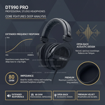 Over-Ear Studio Headphones Factory - DT990 PRO 80/250 Ohm Open Back