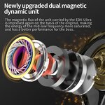 HIFI Earphones Manufacturer - KZ EDX Ultra Dual Drive Noise Cancelling Metal