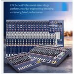 Digital Effects Mixer Supplier - EFX Series Live Performance 8/12/16