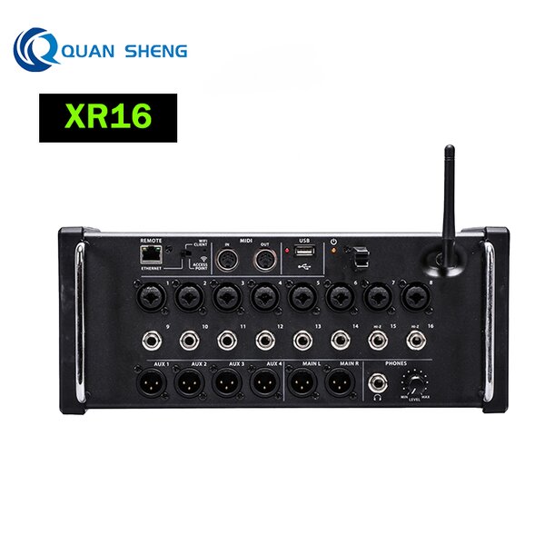 Digital Audio Mixer Supplier - XR16 16 Channel Wireless Controlled