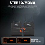 Stereo Wireless Monitor System Manufacturer - PSM900 1-Channel Omni-directional