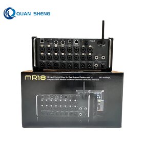 Professional Digital Mixer Manufacturer - MR18 with Wireless Control 18