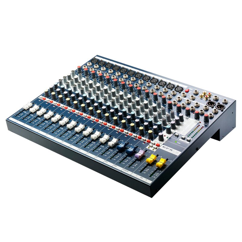 Professional Audio Mixer Supplier - EFX12 12-Channel with Lexico Digital