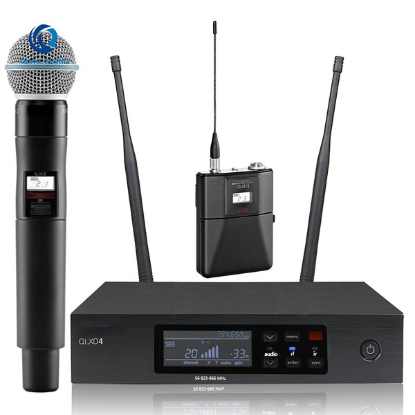 Wireless Microphone Manufacturer - Professional QLXD4 QLXD24 Handheld BETA58