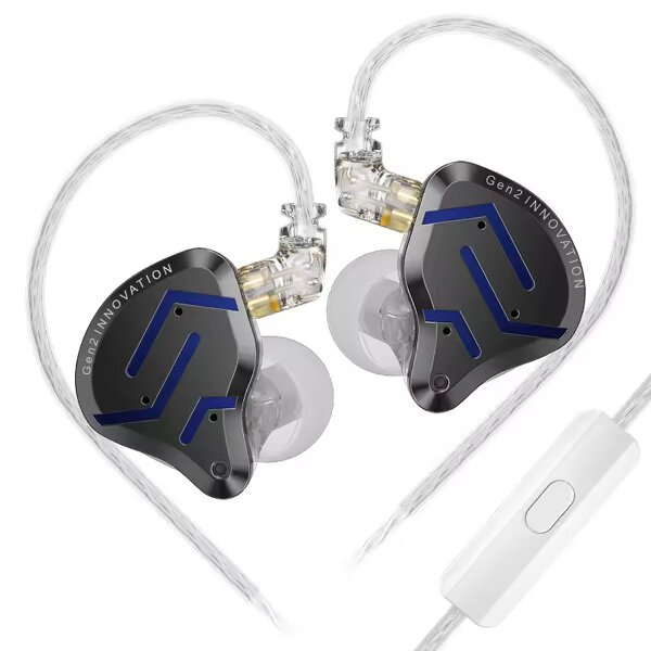 Hybrid Drive Earphones Factory - KZ ZSN Pro 2 1BA+1DD HIFI Bass Metal