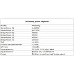 Audio Power Amplifier Manufacturer - Professional FP20000q 4-Channel Metal