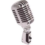 XLR Wired Microphone Supplier - 55SH Silver Universal Vocal for Podcasting