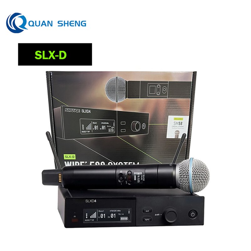 Wireless Microphone System Manufacturer - OEM/ODM SLXD4 SLXD24 UHF Stage