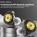 Ergonomic in Ear Headphones Manufacturer - KZ EDX Ultra Dynamic Noise