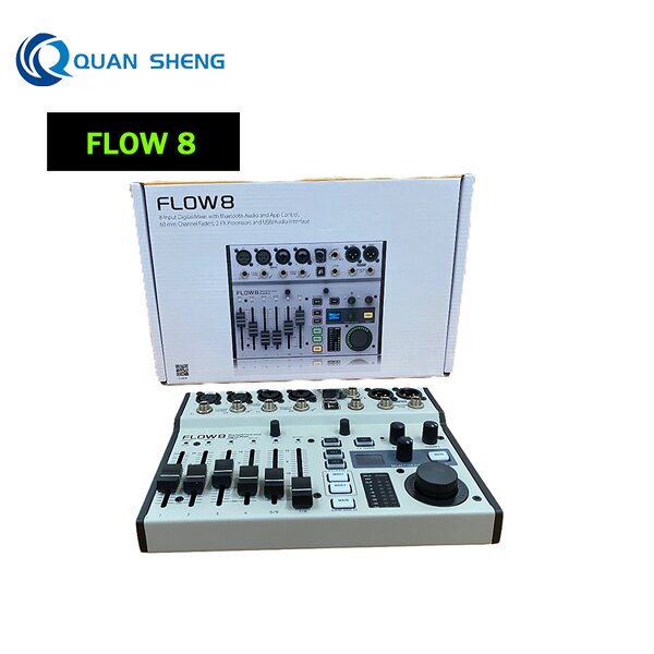 Digital Audio Mixer Supplier - FLOW 8 Bluetooth Live Sound Console with
