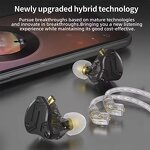In Ear Wired Earphones Supplier - KZ ZS10 Pro X Music HiFi Bass Monitor