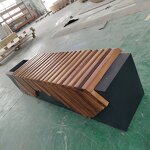 Cast Iron Bench Supplier - OEM Modern Urban Flower Planter with Anti-Corrosion for Park Outdoor Patio