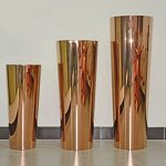 Metal Planter Column Supplier - OEM Gold ODM Available Green Space Solution Shopping Mall Lobby Decor