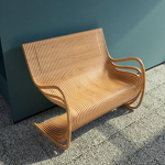 Reclining Sofa Factory - OEM Premium Modern Parametric Wavy Wood Ergonomic High Back for Hotels