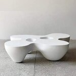 Coffee Table Factory - OEM Modern Luxury FRP Artistic Carved for Villa Hotel Lobby