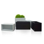Stainless Steel Planter Box Manufacturer - OEM Rectangular Custom Dimensions Municipal Park Commercial Building Hospital