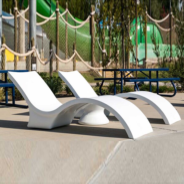 Swimming Pool Lounge Chair Factory - OEM Durable Waterproof Fiberglass Recliner for Outdoor Garden Patio Beach