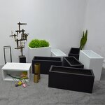 Stainless Steel Planter Box Manufacturer - OEM Rectangular Custom Dimensions Municipal Park Commercial Building Hospital