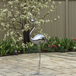 Metal Art Sculpture Supplier - OEM Custom Flamingo Mirror Stainless Steel Traditional Fashion Buddhism