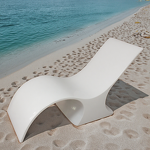 Pool Lounger Manufacturer - OEM Ledge Outdoor Modern Fiberglass Low Back Foldable Durable Hotels Poolside