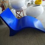 Chaise Lounge Chair Manufacturer - OEM Modern Outdoor Wood Fiberglass Foldable Waterproof for Beach Hotel