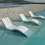 Deck Chair Manufacturer - OEM Modern Outdoor Fiberglass With Cushion Water-Use Any Color for Garden Patio