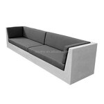 Cement Sofa Set Supplier - OEM Minimalist Design Convertible Coffee Table Comfortable Fabric Plastic Legs