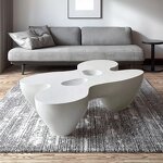 Coffee Table Factory - OEM Modern Luxury FRP Artistic Carved for Villa Hotel Lobby